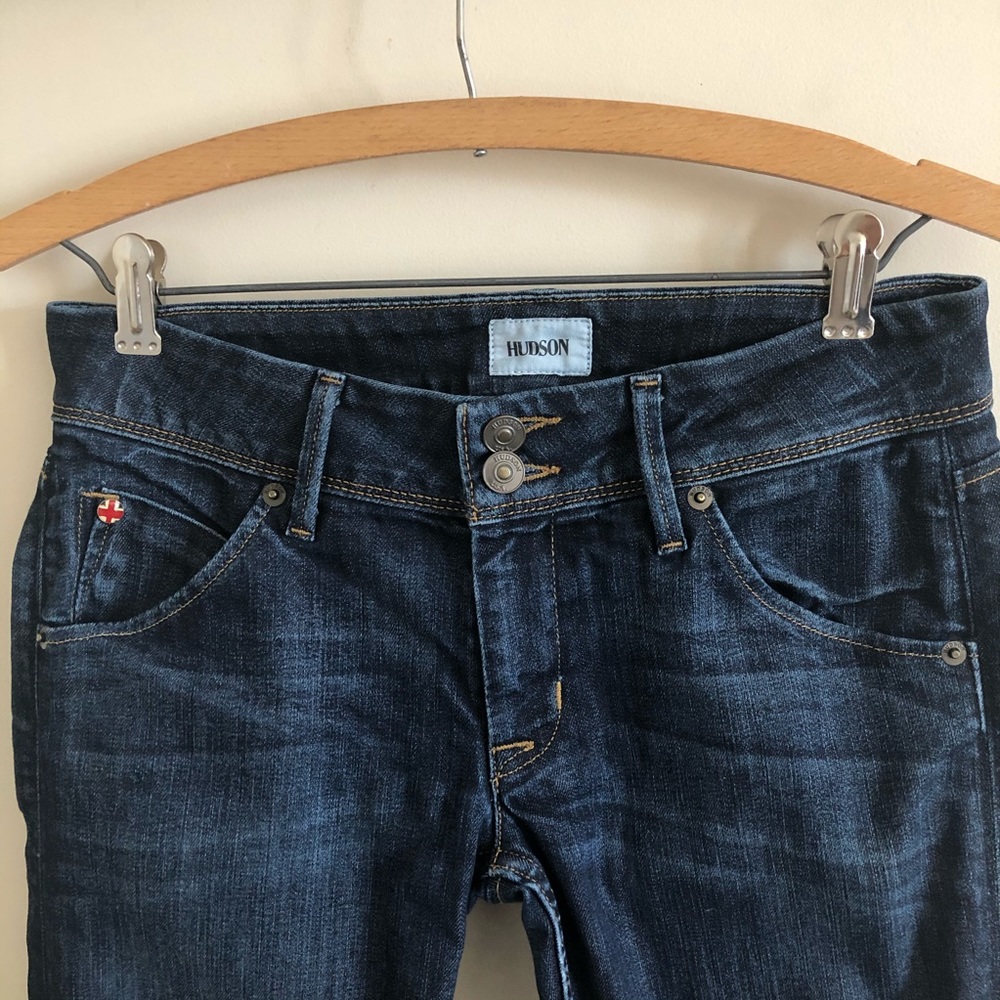 - Hudson Collin Flap Skinny Jeans - Picture 3 of 7